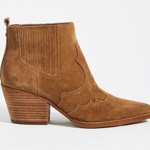 Sam Edelman Winona Suede Ankle Boot Sz 7